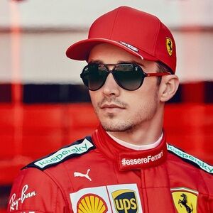 RAYBAN X FERRARI - black and red aviators